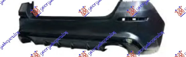Zadnji Branik Komplet Sa Spojlerom (2 Izduvne Cevi Auspuha) – Kia Optima 2019- (Export Type) 19-