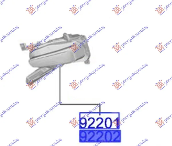 Maglenka (E) (Depo) – Kia Xceed 19-22 (levi)