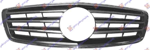 Pvc Maska Hrom/Crna -09 (Amg Look) – Mercedes-Benz S Class 05-13