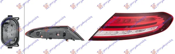 Stop Lampa Spoljasnja Led (Hella) – Mercedes-Benz C Class Coupe/Cabrio 18-21 (desni)