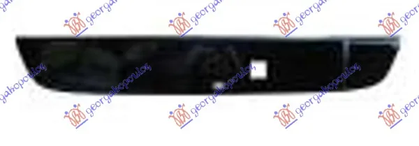 Drzac Tablice Plasticni (Sa Poklopcem Kuke) Sjaj-Crni – Peugeot 3008 I 13-16