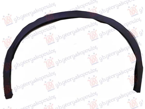 Rub Plasticni Zadnjeg Blatobrana Crni – Renault Koleos 17-23 (desni)