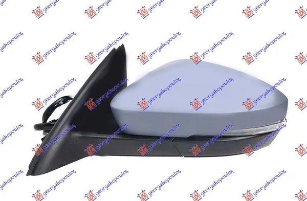 Retrovizor Elektricni Sa Grejacem Pm (Elek-Sklopiv) (Migavac) (Svetlo) (Mrtav Ugao) (Memorija) (15+2 Pin) (A Kvalitet) – Skoda Octavia 6 17-20 (levi)