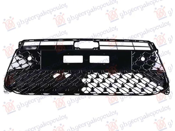 Centralna Resetka Sjaj-Crna (2 Pdc Senzora) – Toyota Aygo X 22-