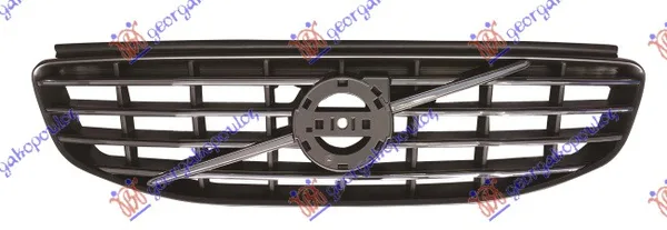 Pvc Maska Komplet Crna/Hrom (Crni Okvir) – Volvo XC60 13-17